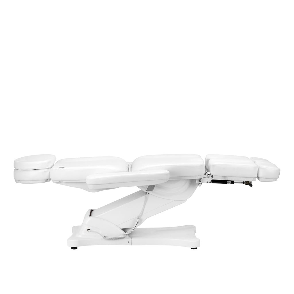 Elektrisk behandlingsstol SILLON CLASSIC 3 motorer med pedi cradle hvit