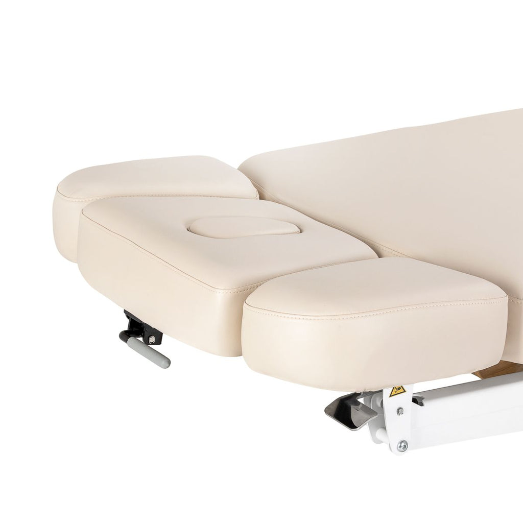SPA lounger Sillon Relax kremfarget med lysebrun base