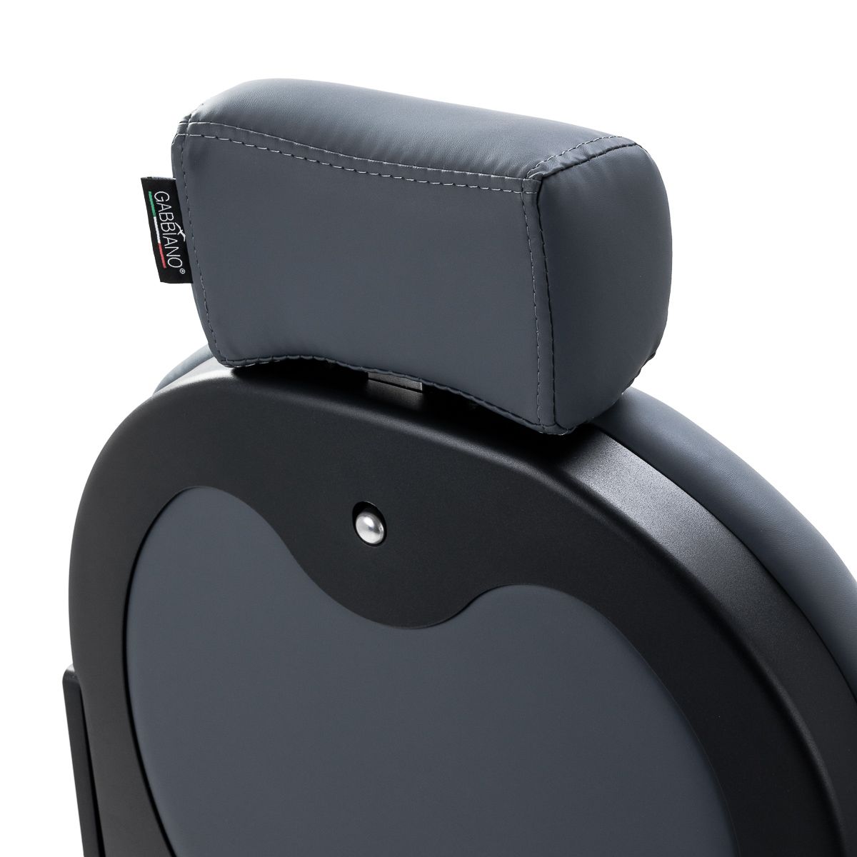 Barberstol Gabbiano Niccolo graphite buttonless