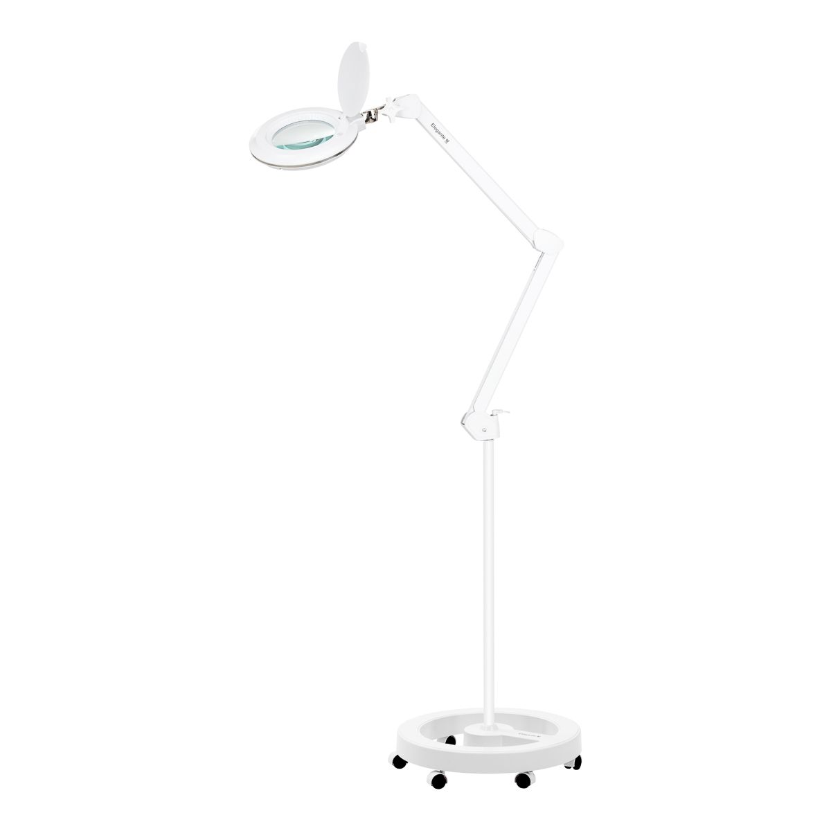 Elegante 6031 lupelampe med 60 SMD 3D LEDs, complete med adjustable stand og lysstyrke control