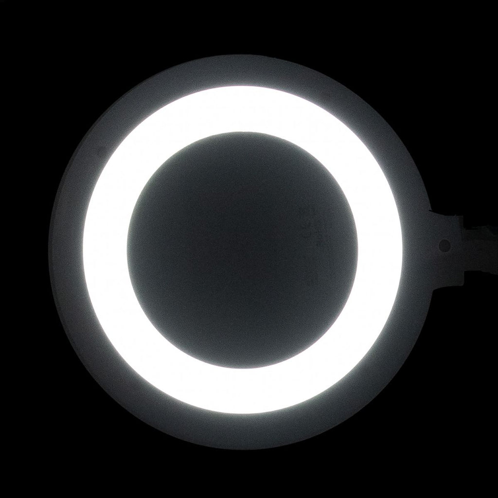 Elegante 6031 lupelampe med 60 SMD 3D LEDs, complete med adjustable stand og lysstyrke control