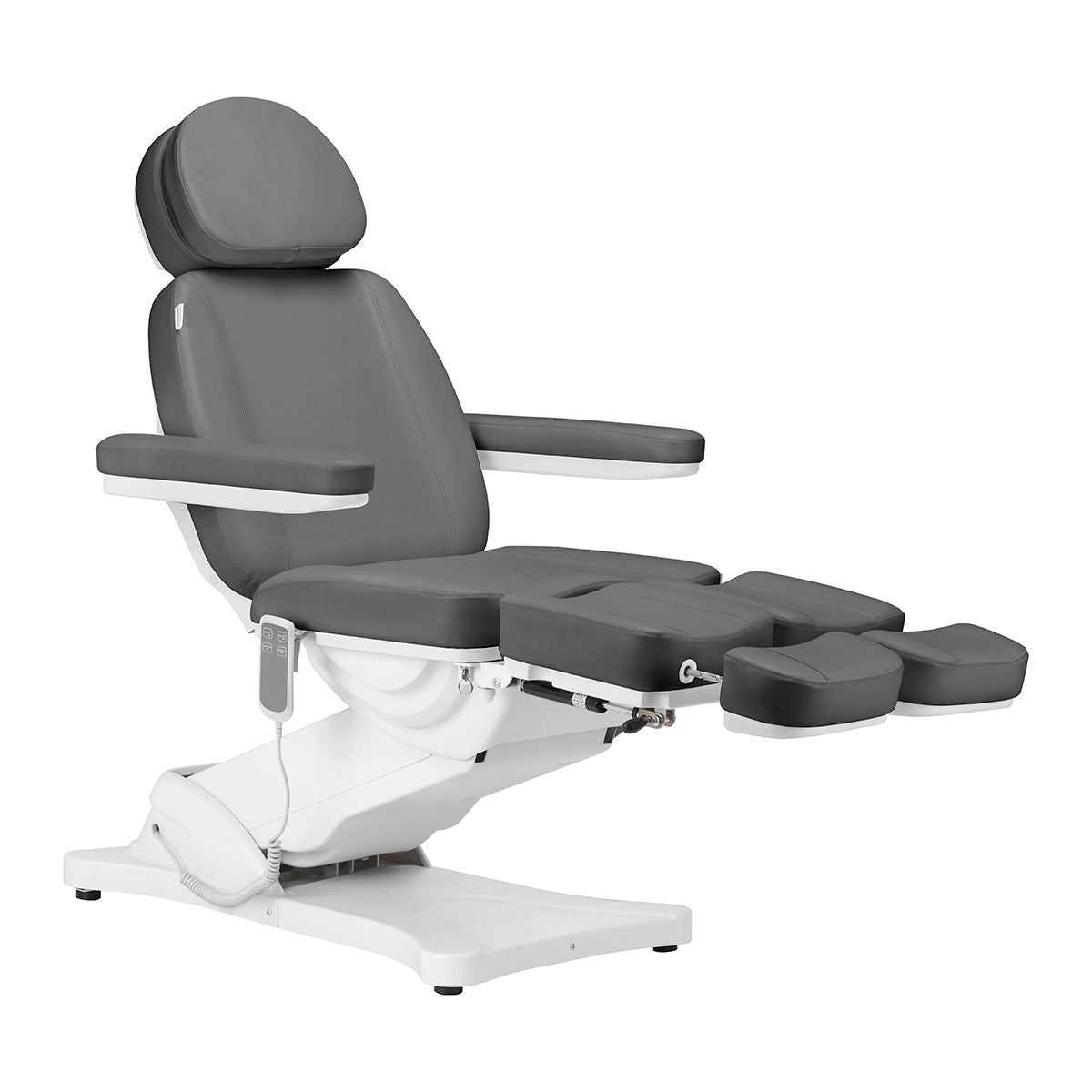Elektrisk behandlingsstol SILLON CLASSIC 2 motorer pedi grå