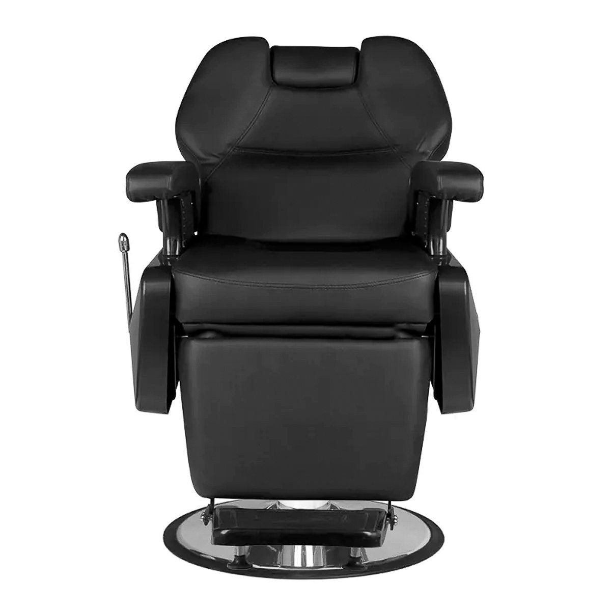 Hair system New York barberstol svart krom