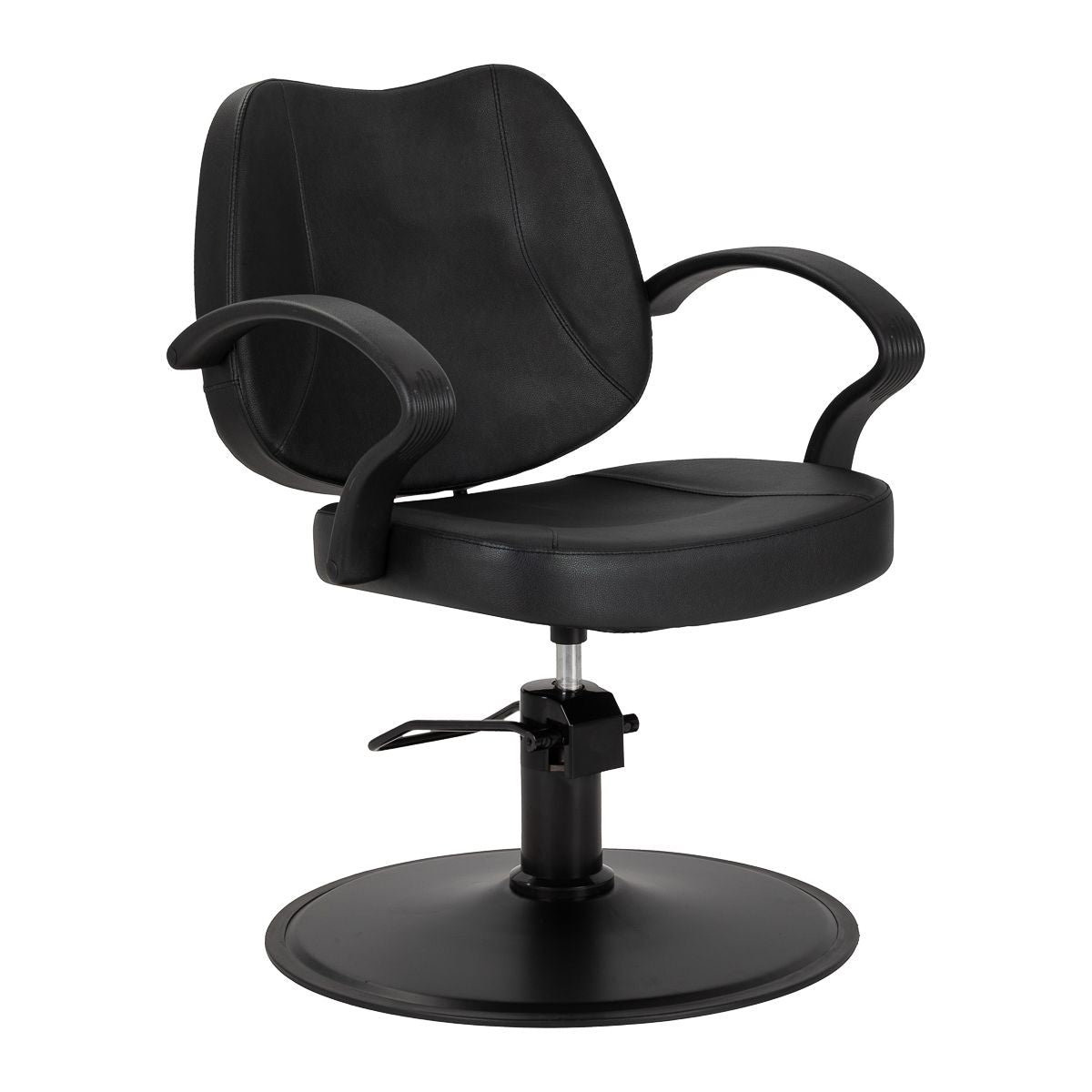 Frisørstol Hair System Borneo svart