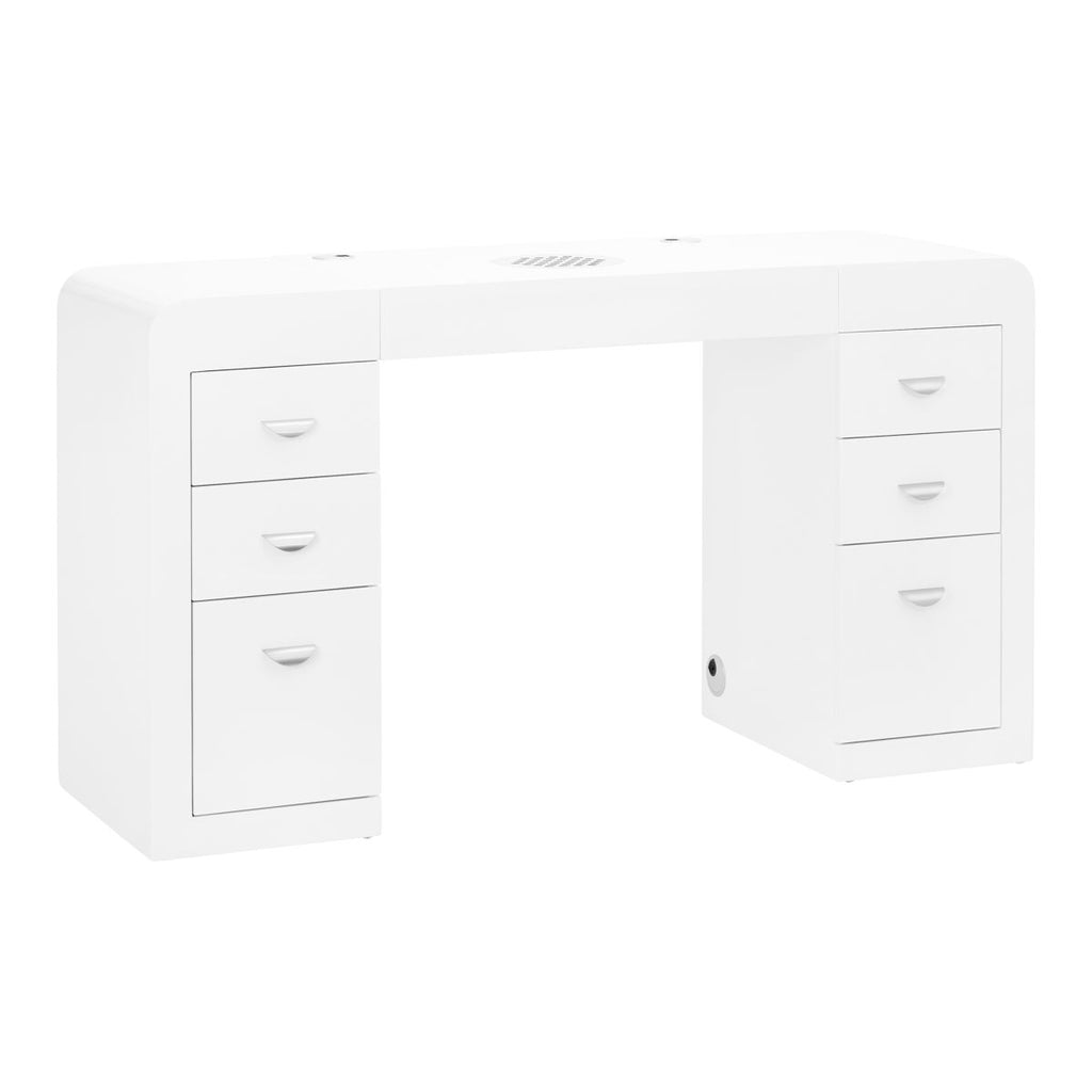Salong arbeidsbord 314 hvit