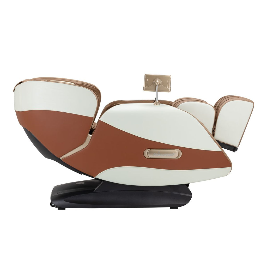 Sakura Luxury 808 massasjestol hvit og beige