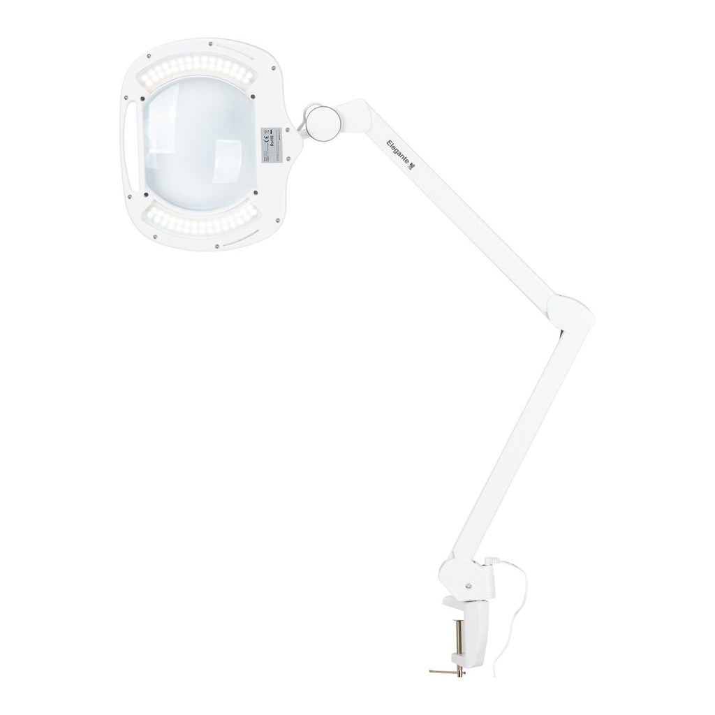 Elegante 6030 lupelampe med 60 SMD LEDs for worktops, med adjustable lysstyrke
