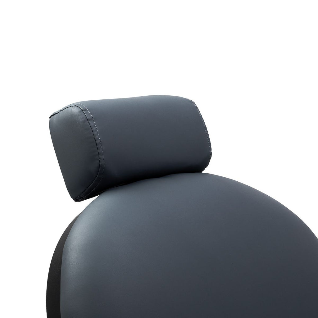 Barberstol Gabbiano Niccolo graphite buttonless