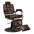 Gabbiano barberstol Boss brun