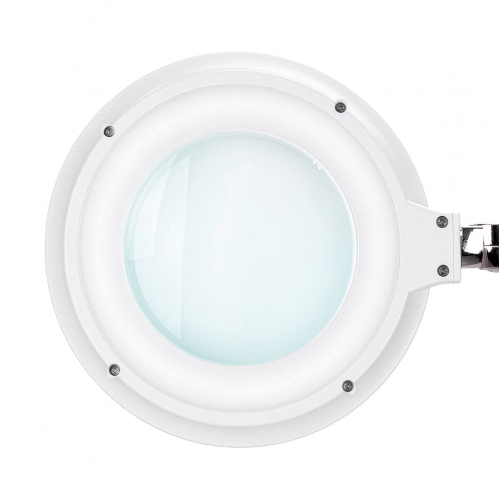Elegante 6031 lupelampe med 60 SMD 3D LEDs, complete med adjustable stand og lysstyrke control