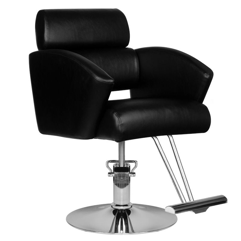 Hair system hs02 barberstol svart