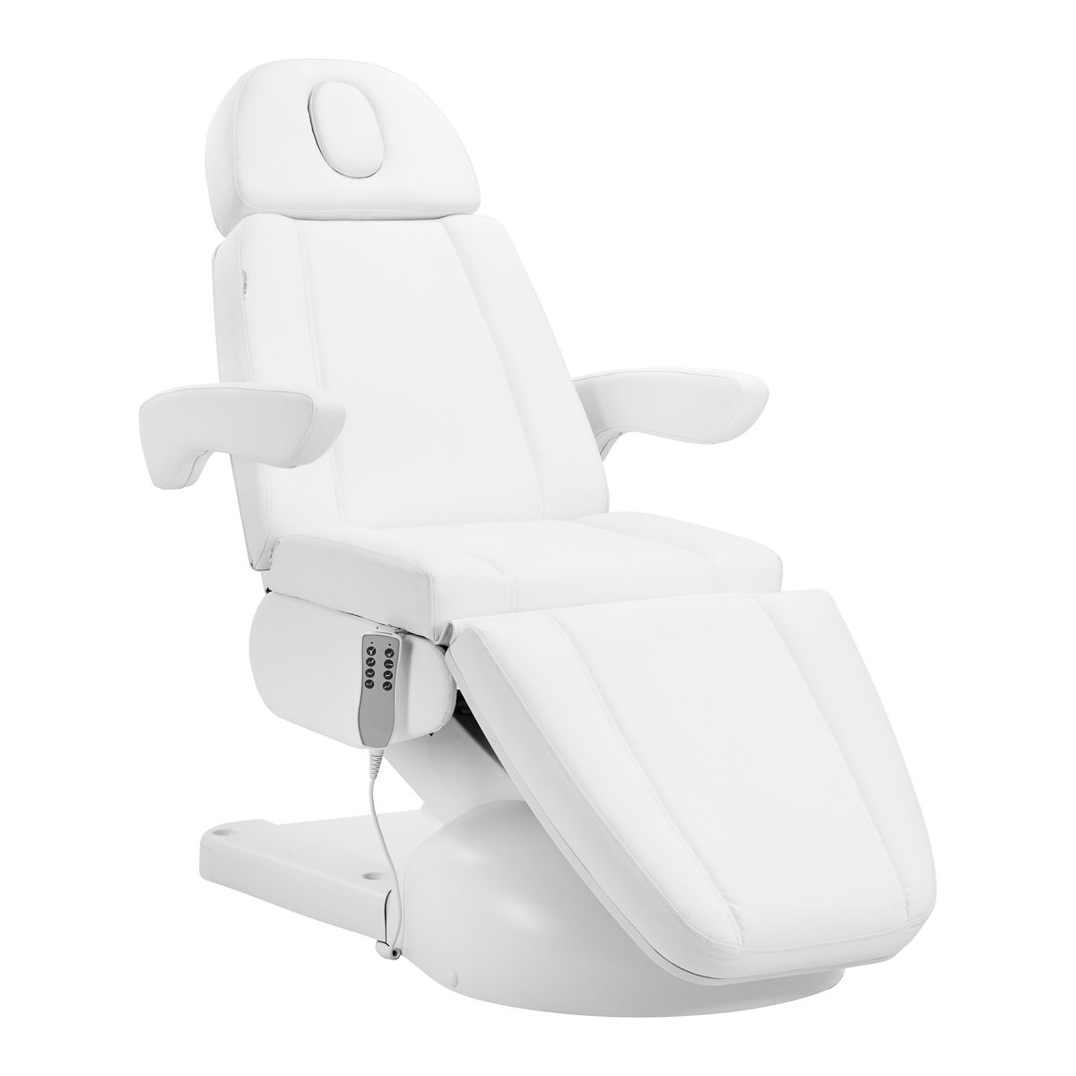 Azzurro Lux 4 motorer behandlingsstol med cradle hvit