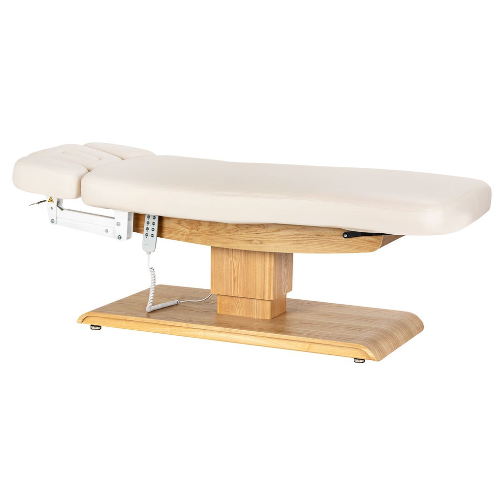 SPA lounger Sillon Relax kremfarget med lysebrun base