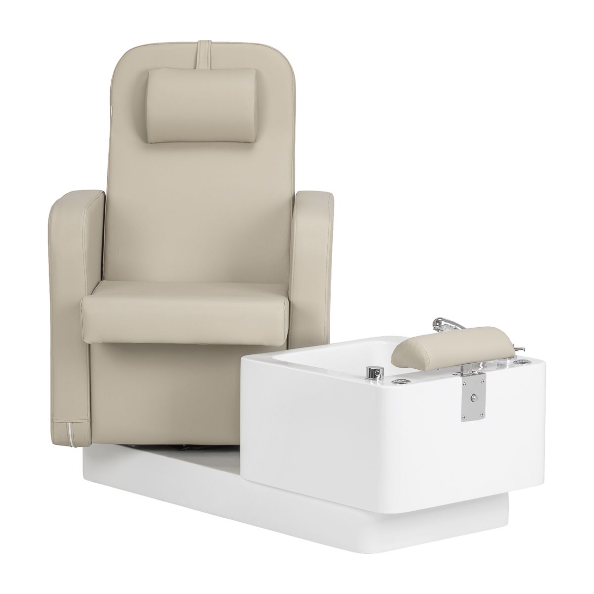 Pedikyr beauty stol SPA Sillon Elysia kremfarget