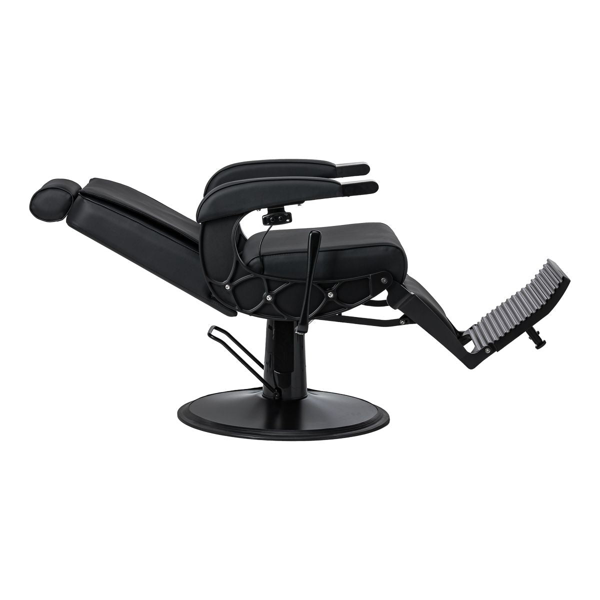 Barberstol med massasje function Gabbiano Continental svart