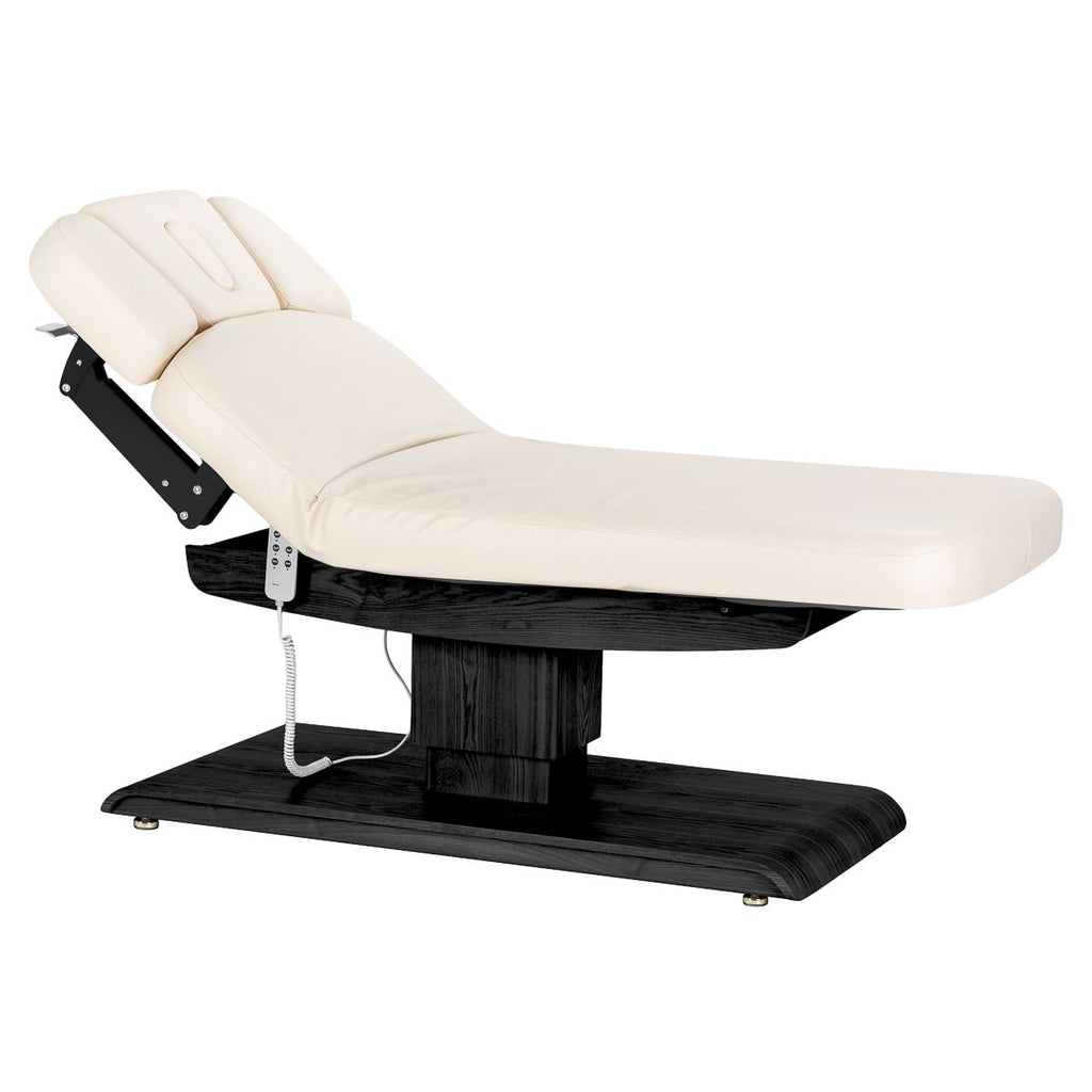 SPA lounger Sillon Relax kremfarget med svart base