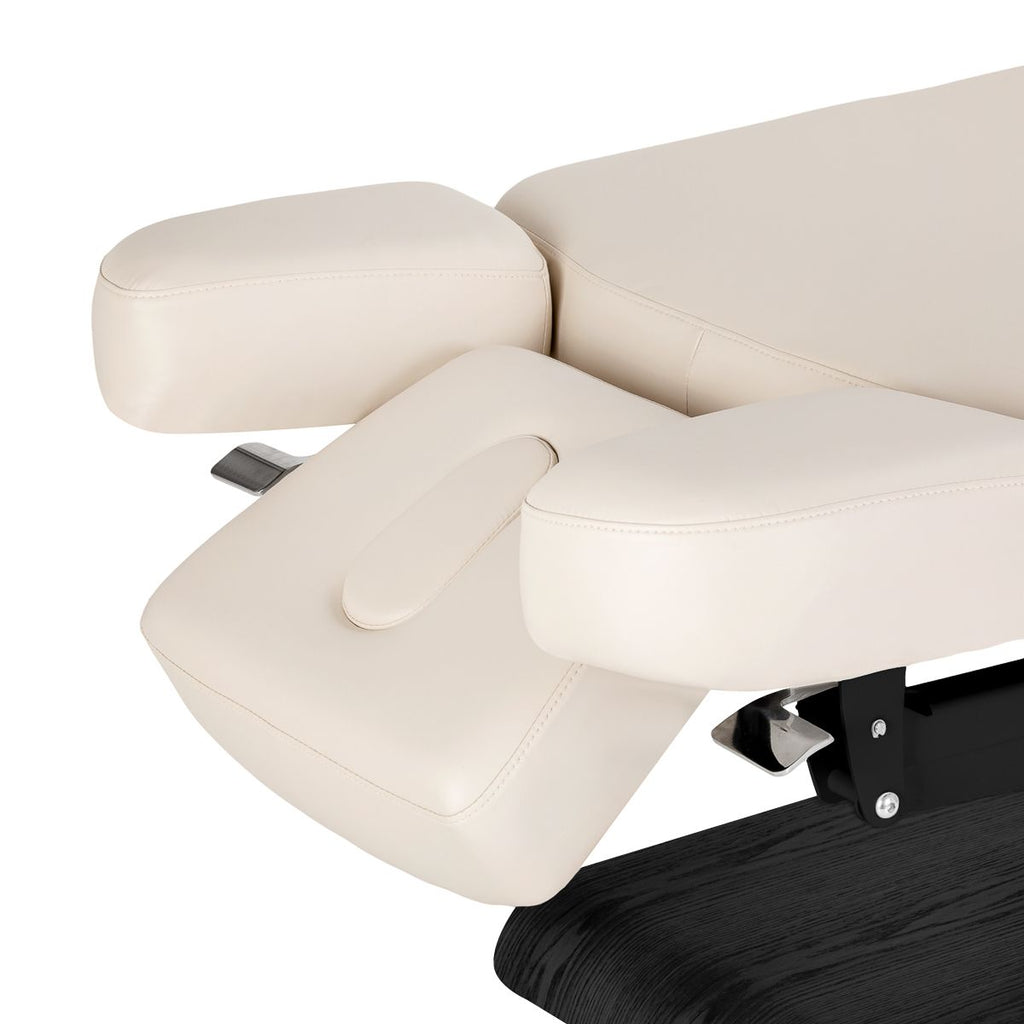 SPA lounger Sillon Relax kremfarget med svart base