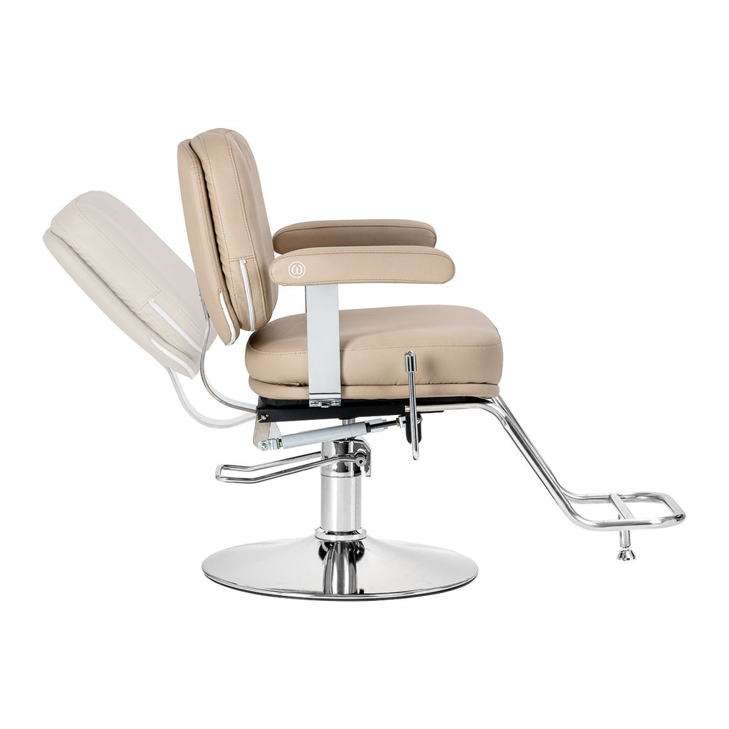 Frisørstol Omega Astra Plus beige