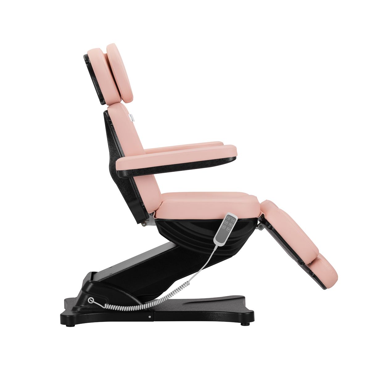Elektrisk behandlingsstol SILLON CLASSIC 3 motorer rosa med svart base