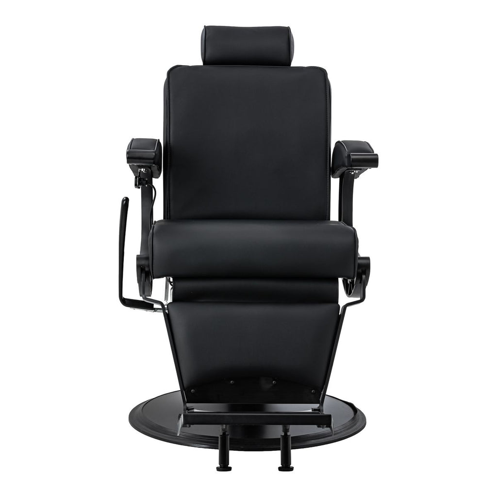 Barberstol med massasje function Gabbiano Continental svart