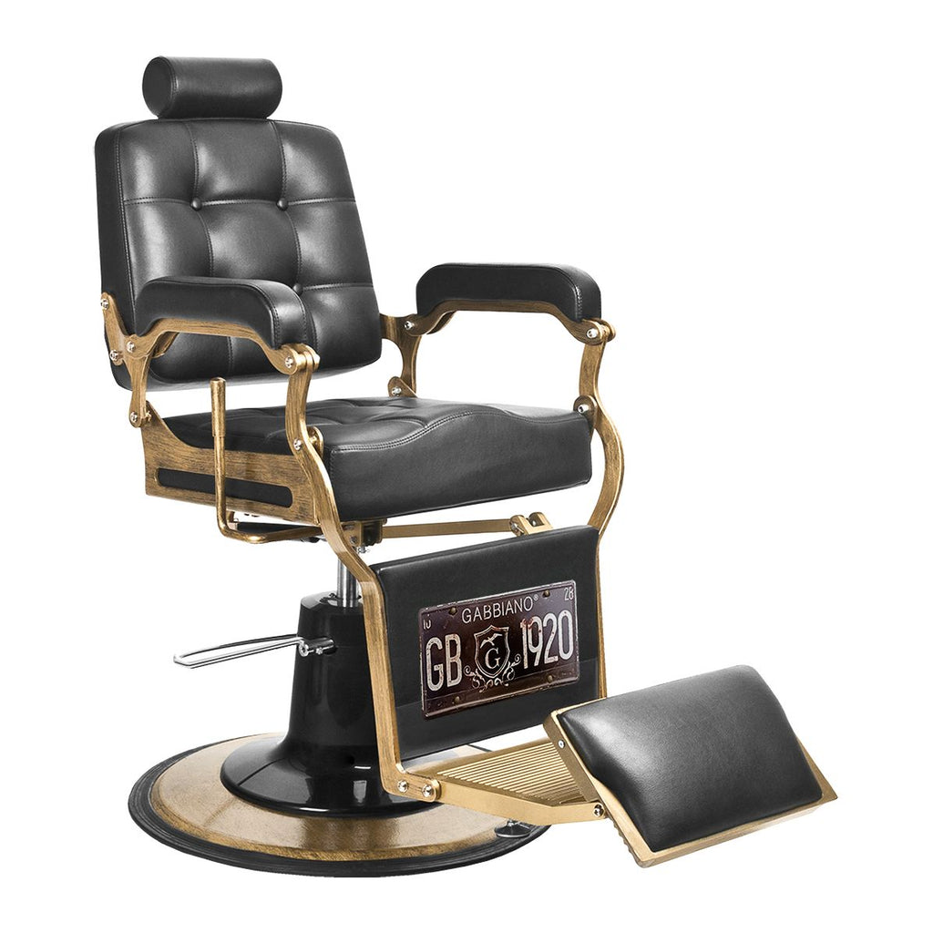 Gabbiano barberstol Boss svart