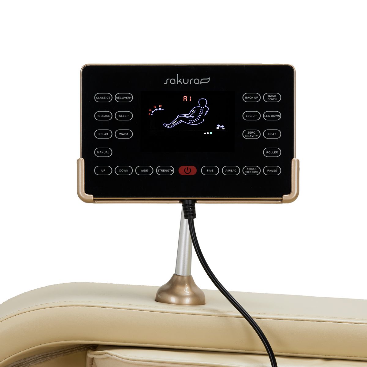 Sakura Comfort Plus 806 massasjestol beige