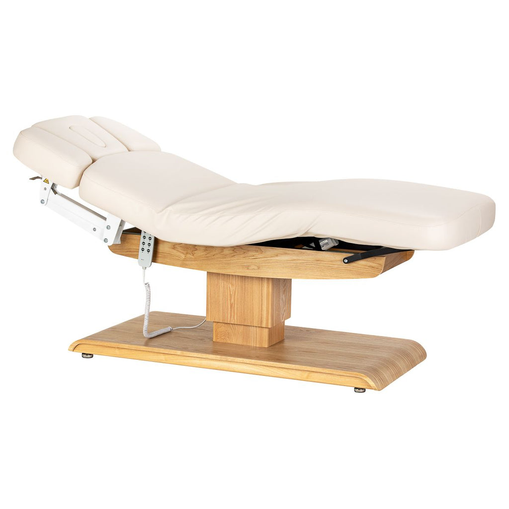 SPA lounger Sillon Relax kremfarget med lysebrun base