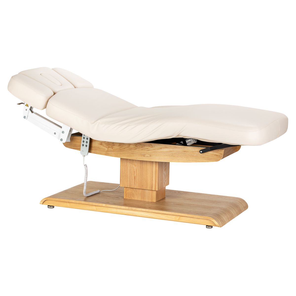 SPA lounger Sillon Relax kremfarget med lysebrun base