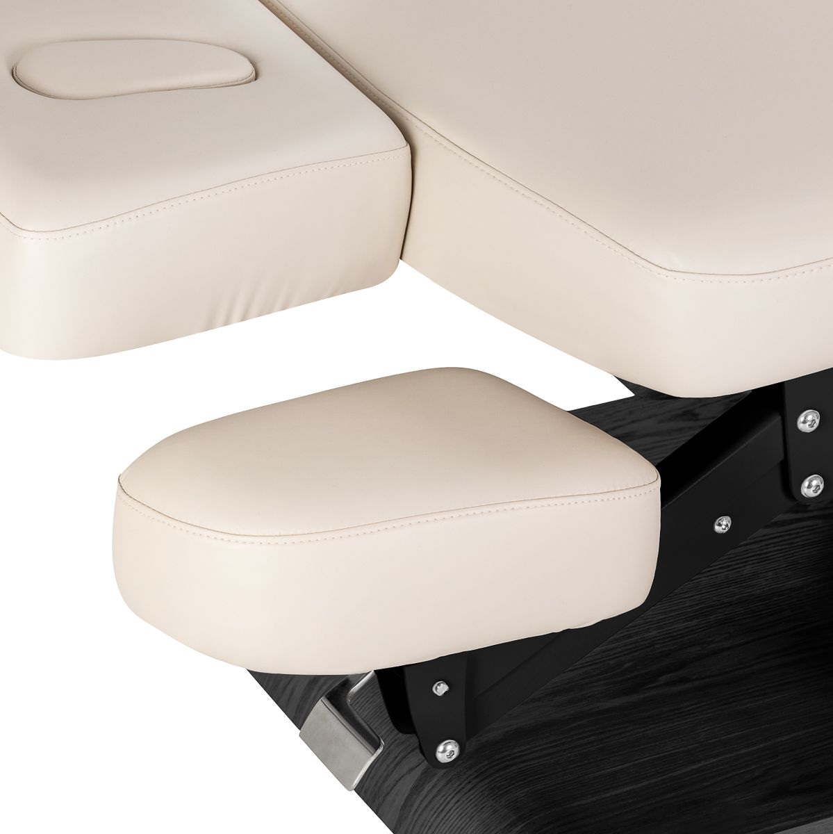 SPA lounger Sillon Relax kremfarget med svart base