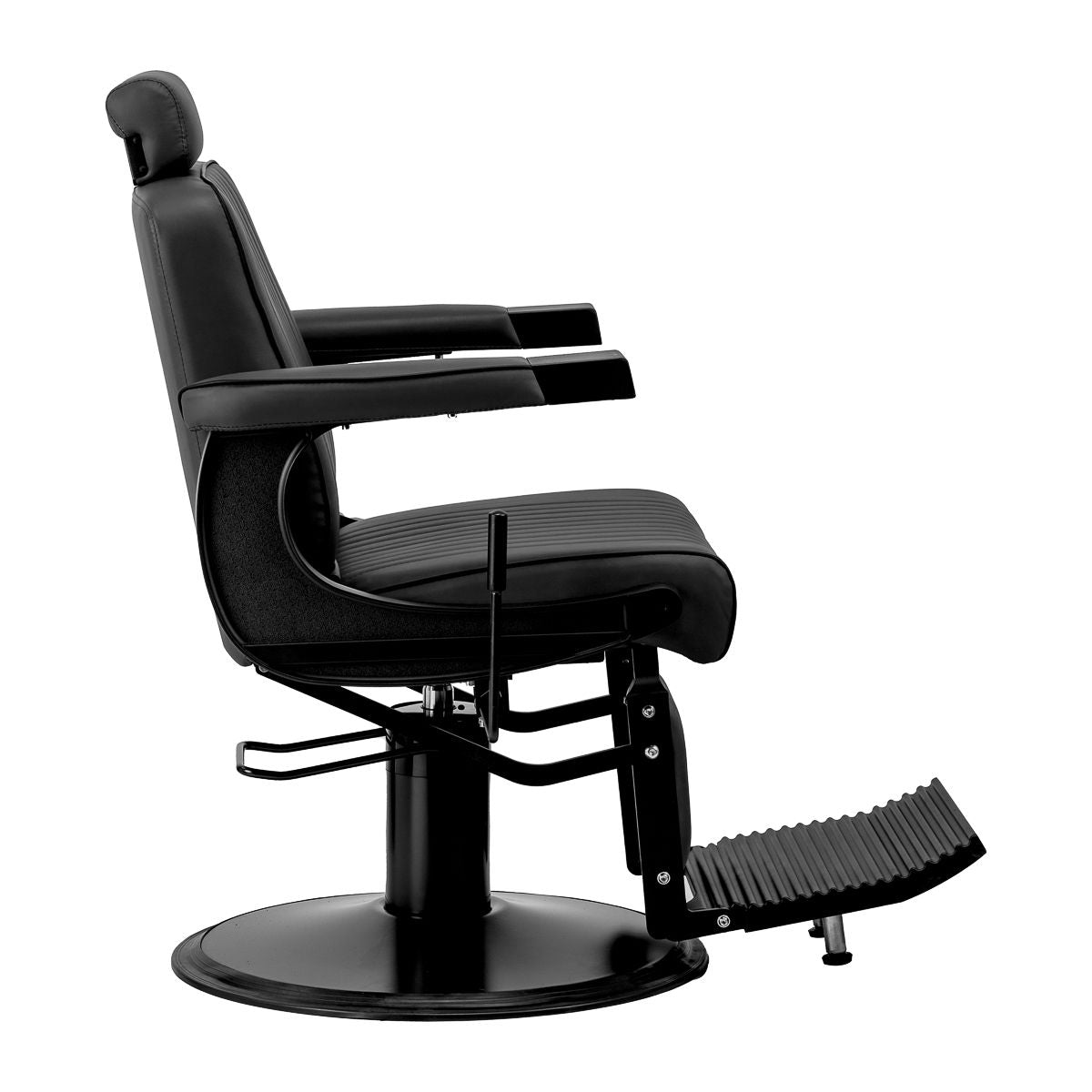 Gabbiano Visionerio barberstol svart med svart frame
