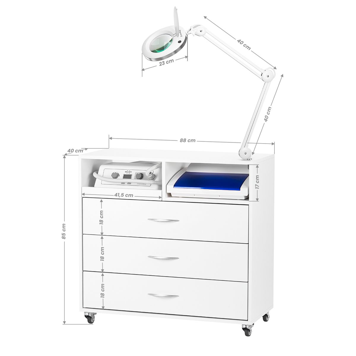 Fotpleie enhet Y-200 SET MAX