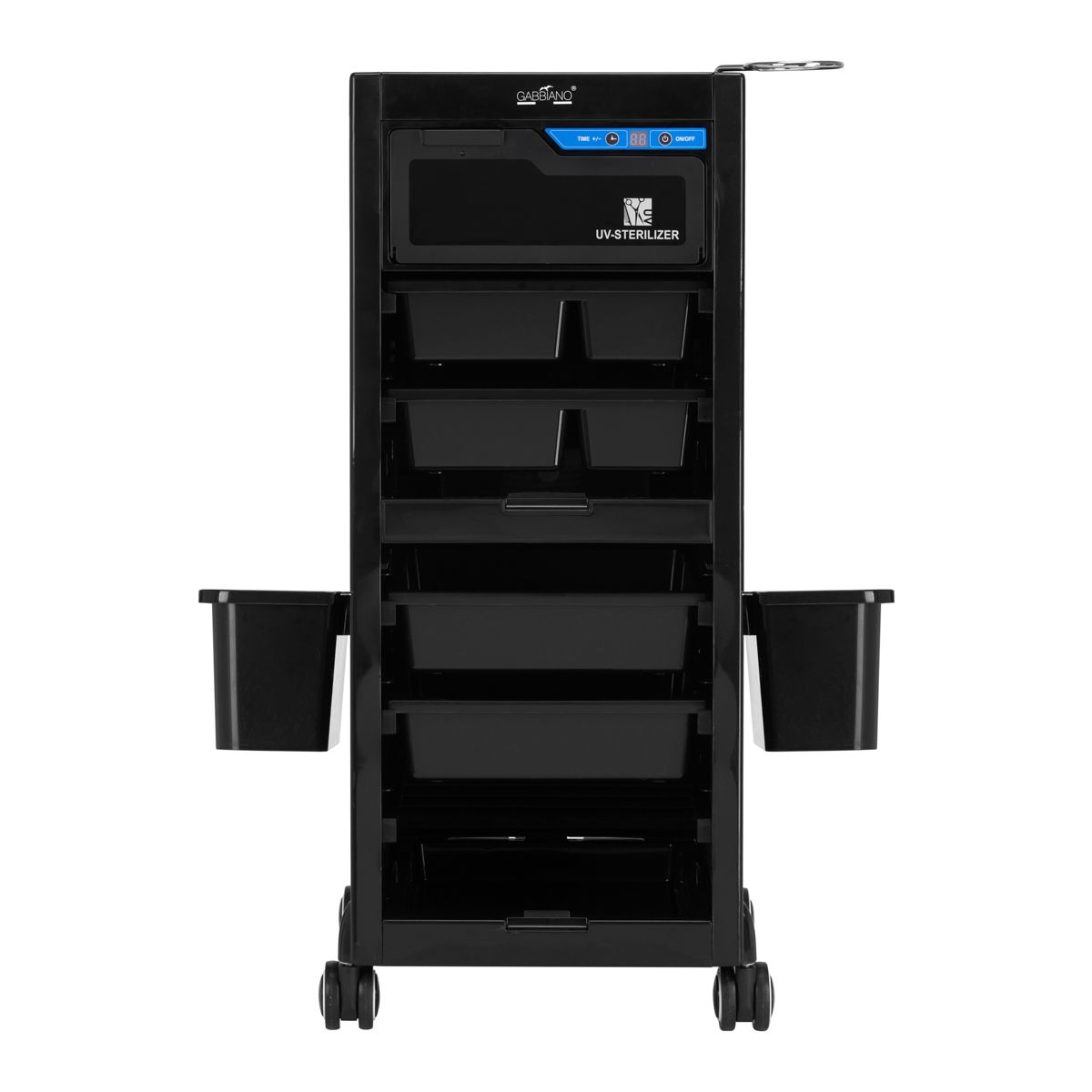 Gabbiano frisør's helper med UV sterilizer 68UV svart