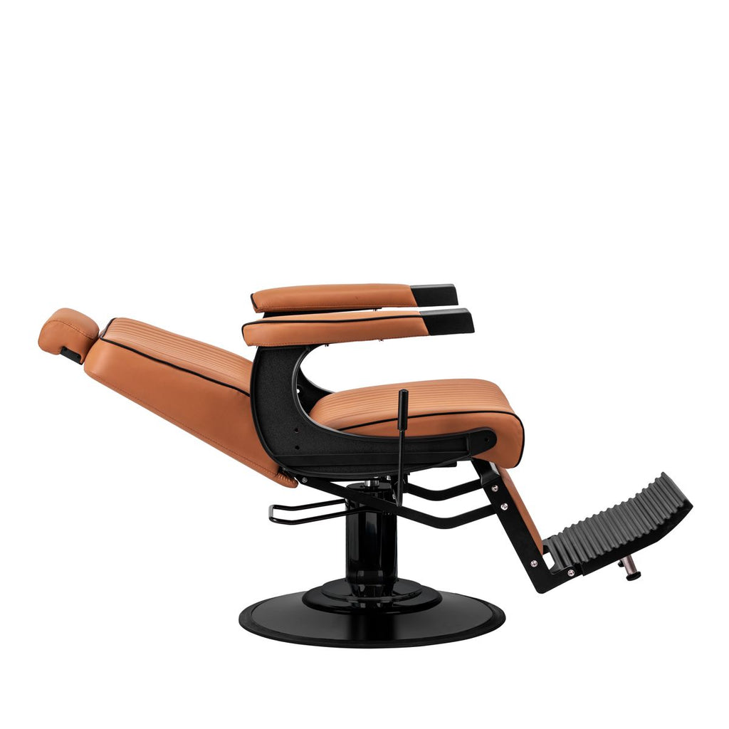 Gabbiano Visionerio barberstol lysebrun