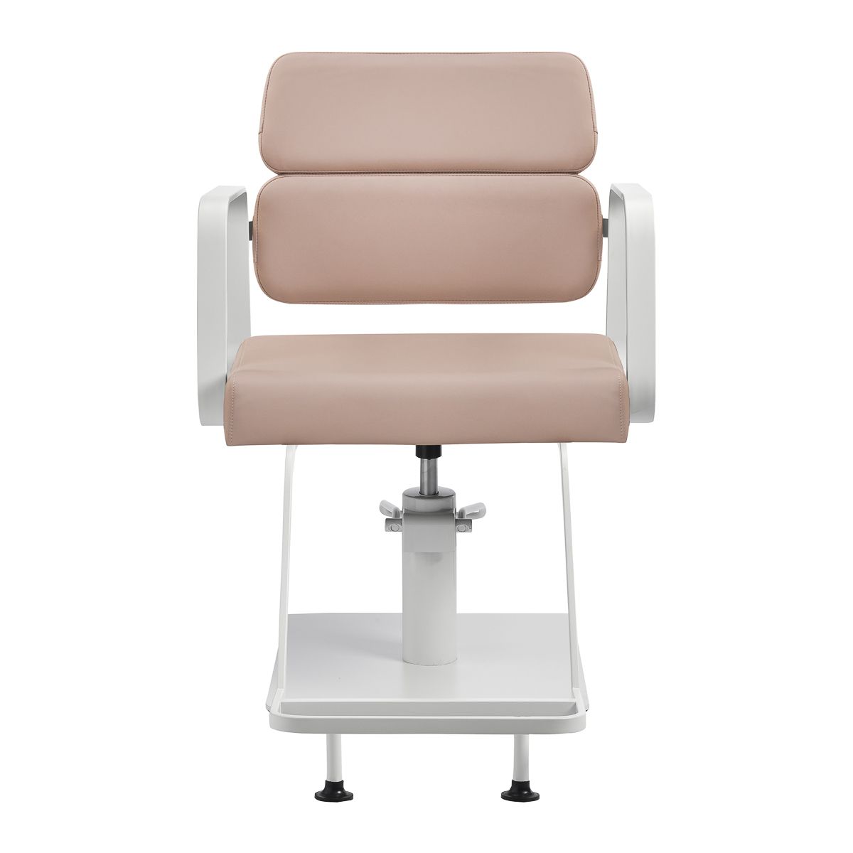 Gabbiano frisørstol Porto hvit beige