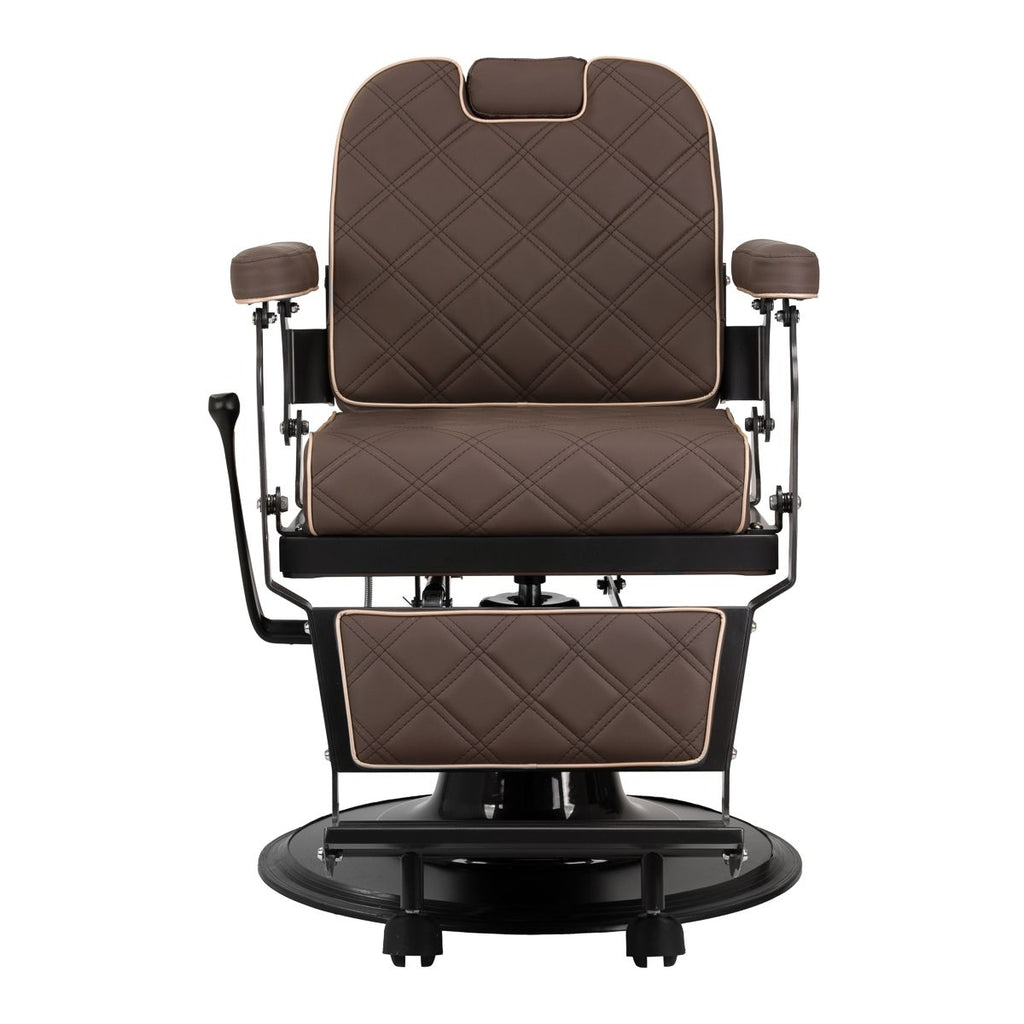 Barberstol Carlos brun