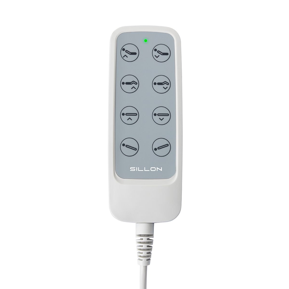 Kate elektrisk fotpleiestol, 4 actuators, hvit