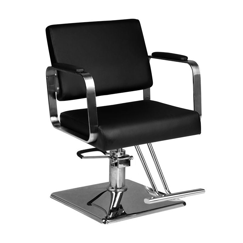 Hair system hs202 barberstol svart