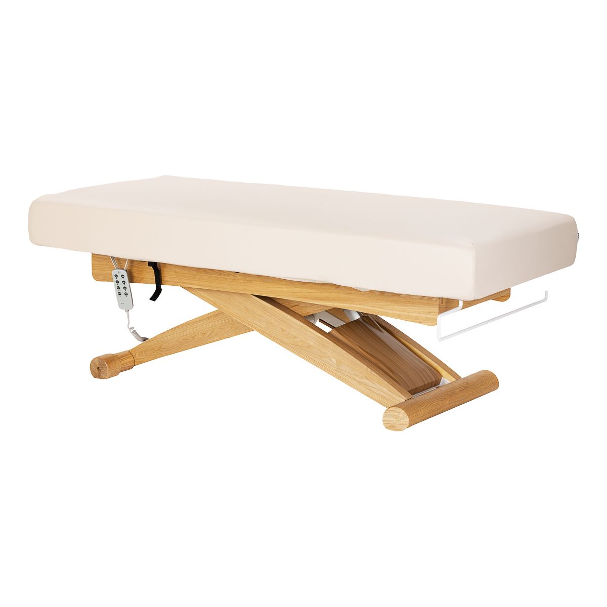SPA lounger Sillon Siesta kremfarget med lysebrun base
