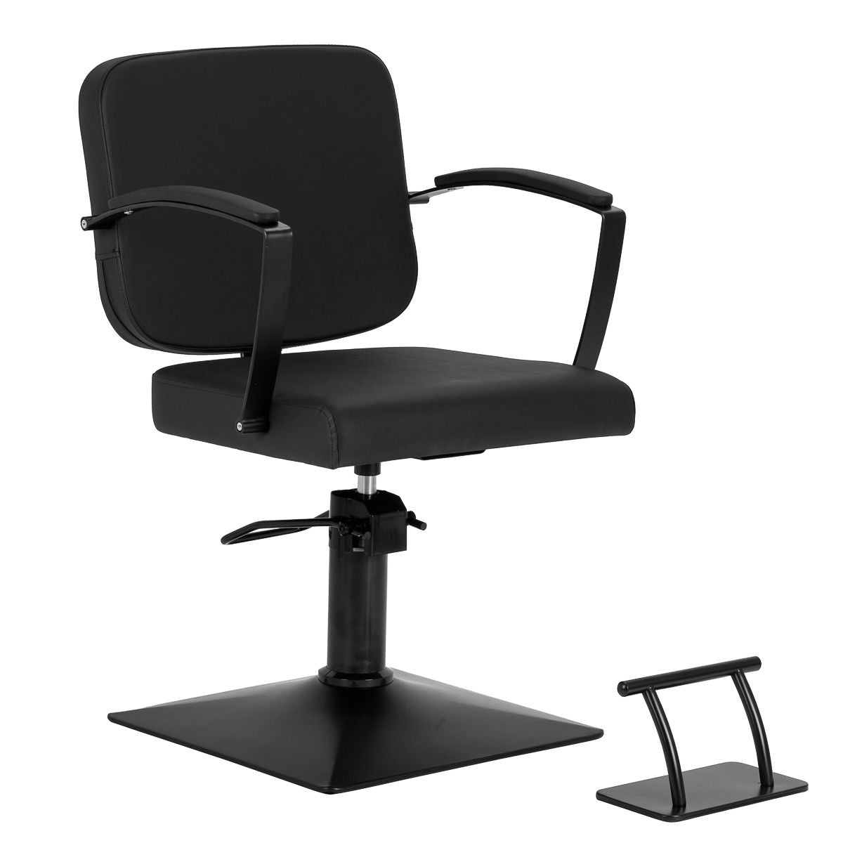 Frisørstol Hair System Edge noir svart