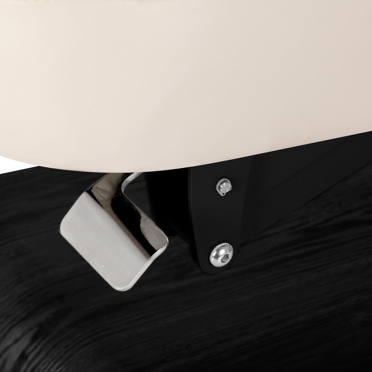 SPA lounger Sillon Relax kremfarget med svart base