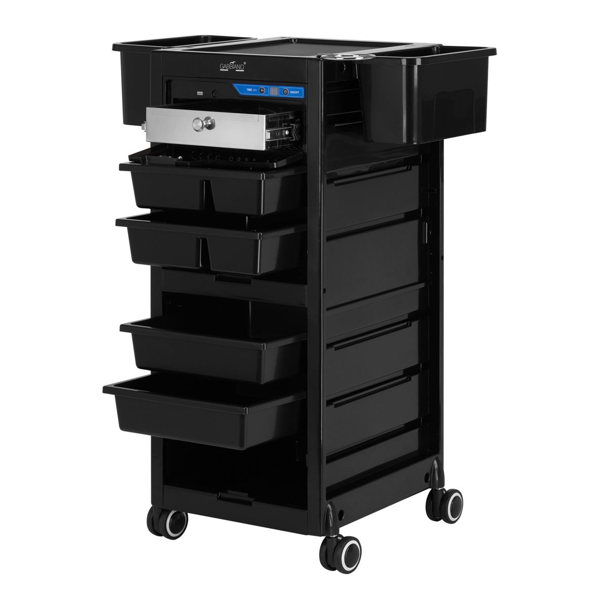 Gabbiano frisør's helper med UV sterilizer 68UV svart