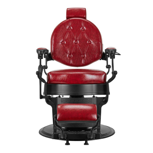Barberstol President rød