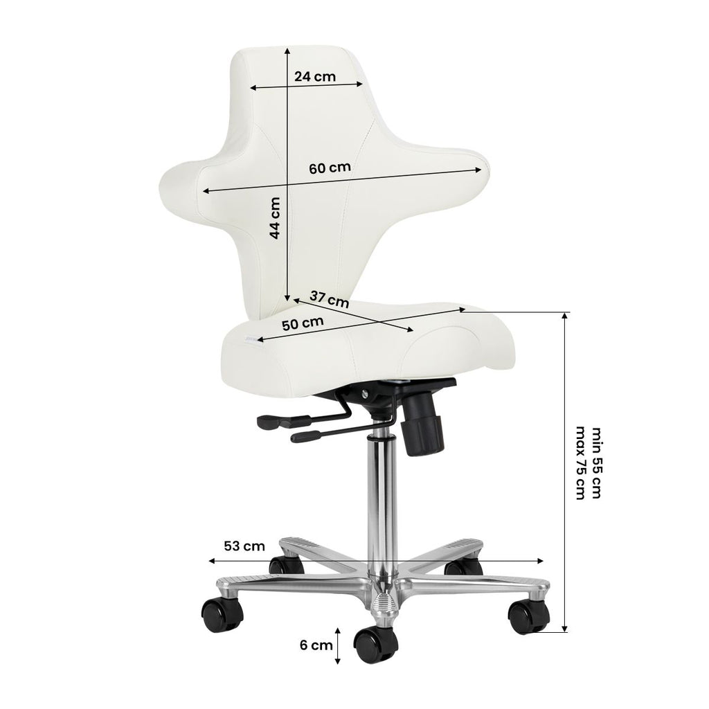 Beauty stol Azzurro Special 152 hvit