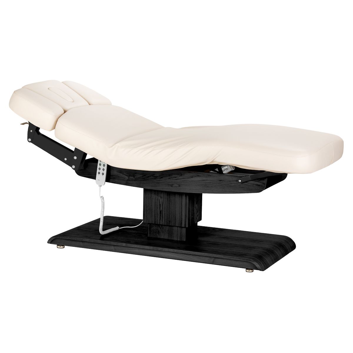SPA lounger Sillon Relax kremfarget med svart base
