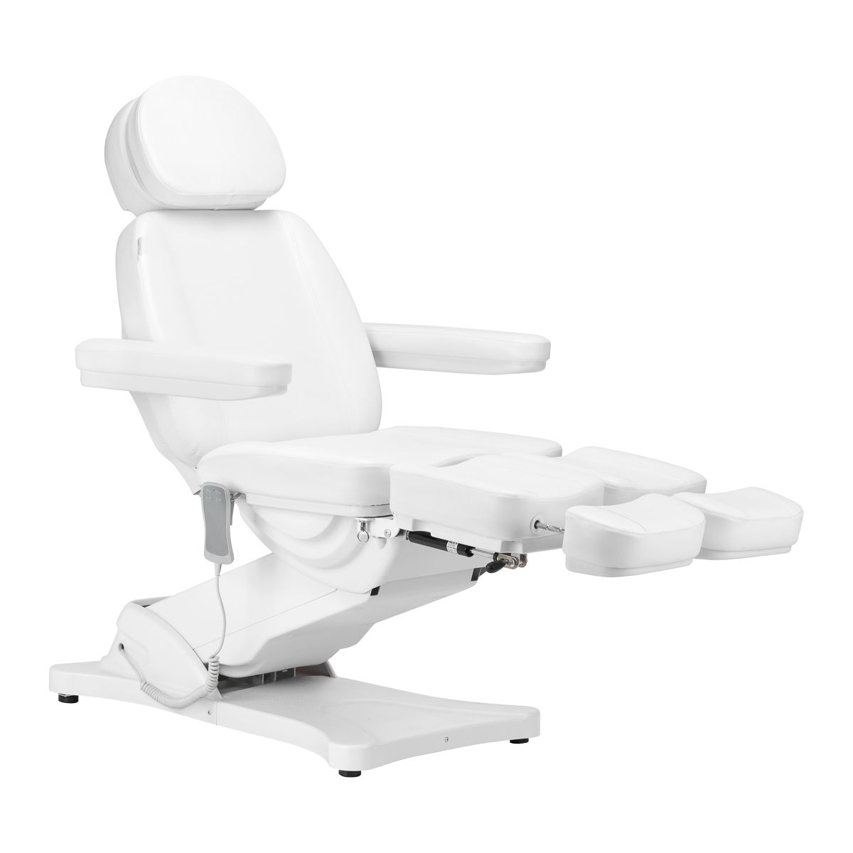 Elektrisk behandlingsstol SILLON CLASSIC 2 motorer pedi hvit