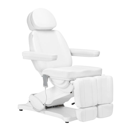 Elektrisk behandlingsstol SILLON CLASSIC 2 motorer pedi hvit