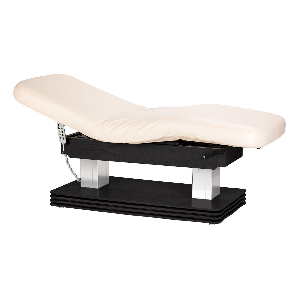 SPA lounger Sillon Comfort kremfarget med svart base