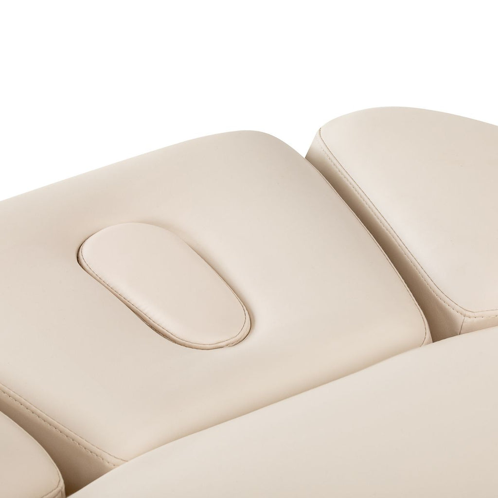 SPA lounger Sillon Relax kremfarget med lysebrun base