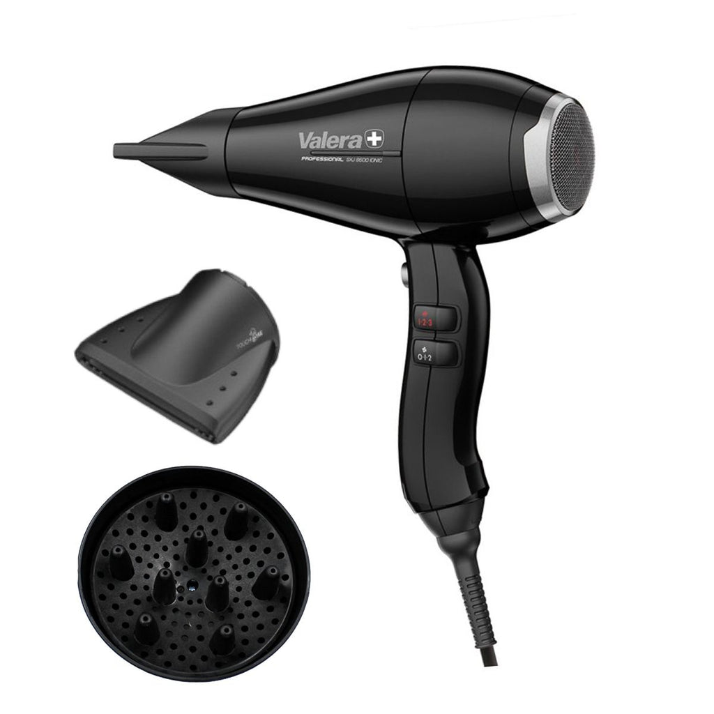 VALERA 8600 IONIC Rotocord hårføner svart