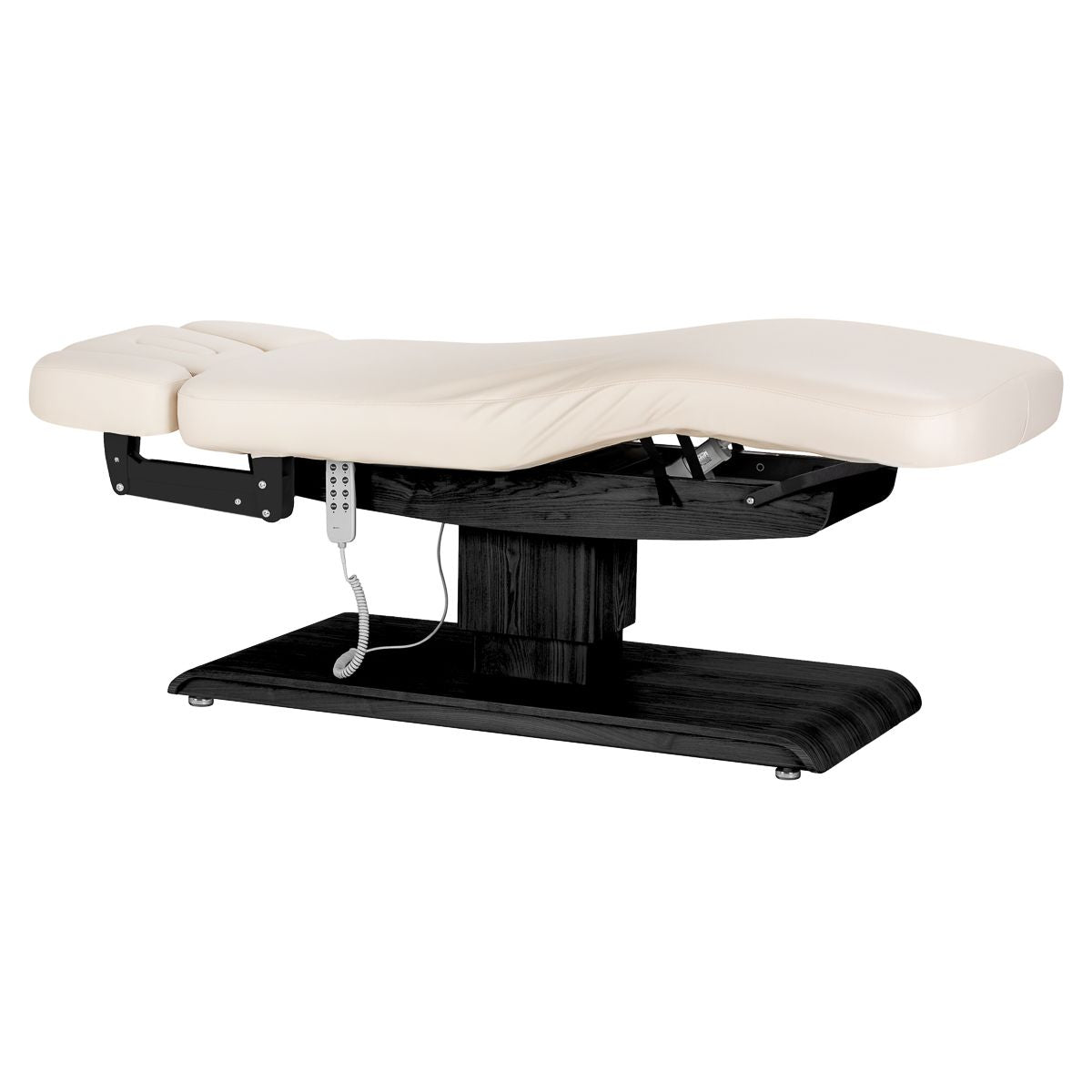 SPA lounger Sillon Relax kremfarget med svart base